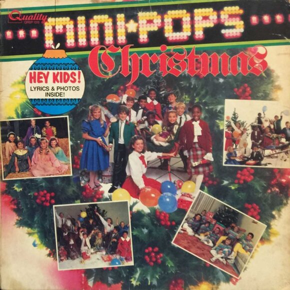 Mini Pops Christmas Vinyl Record LP Album Kids Pop Vintage - Picture 14 of 14